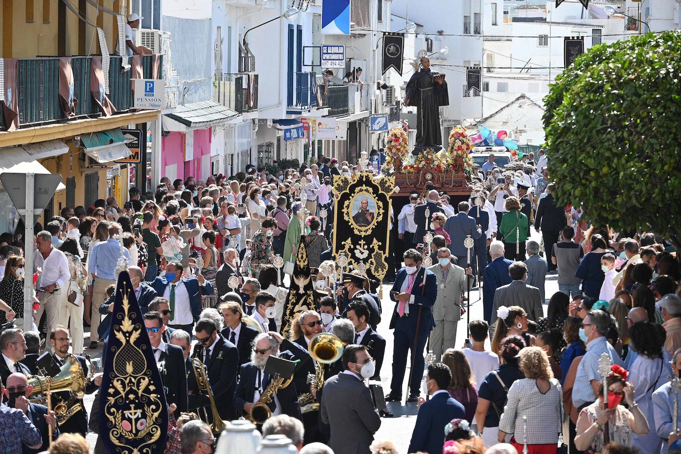 El santo patrón por las calles de San Pedro