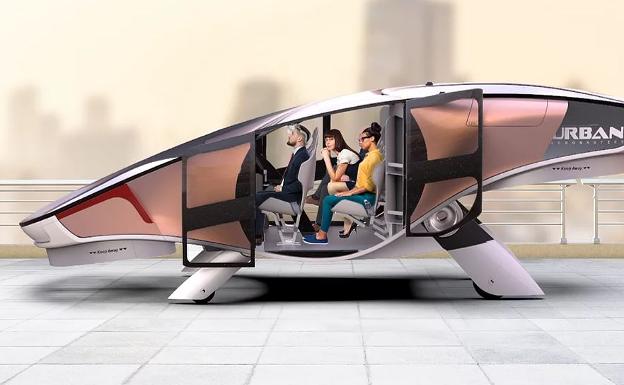 Cityhawk, el primer coche volador eléctrico impulsado por hidrógeno