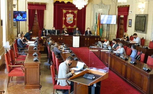 No a la futura ley de vivienda en el Ayuntamiento de Málaga