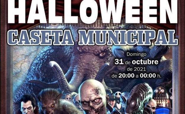 Fiesta de Halloween en la caseta municipal de Estepona