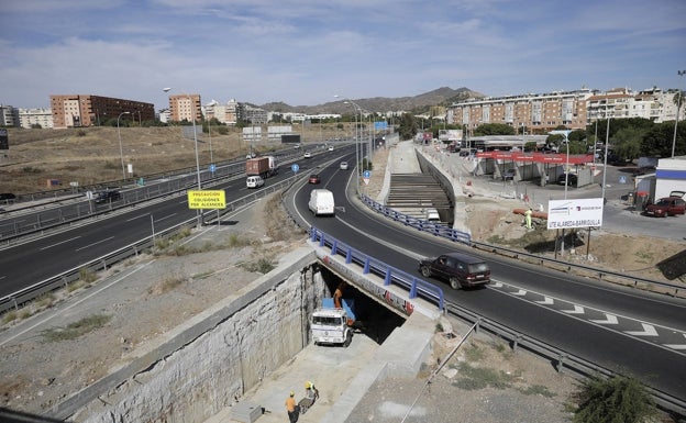 Los accesos a Málaga recuperarán una conexión con la autovía tras una década de atascos