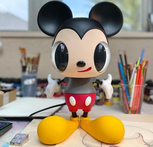 Javi Calleja muestra cómo será el 'toy' con el que versiona a Mickey Mouse