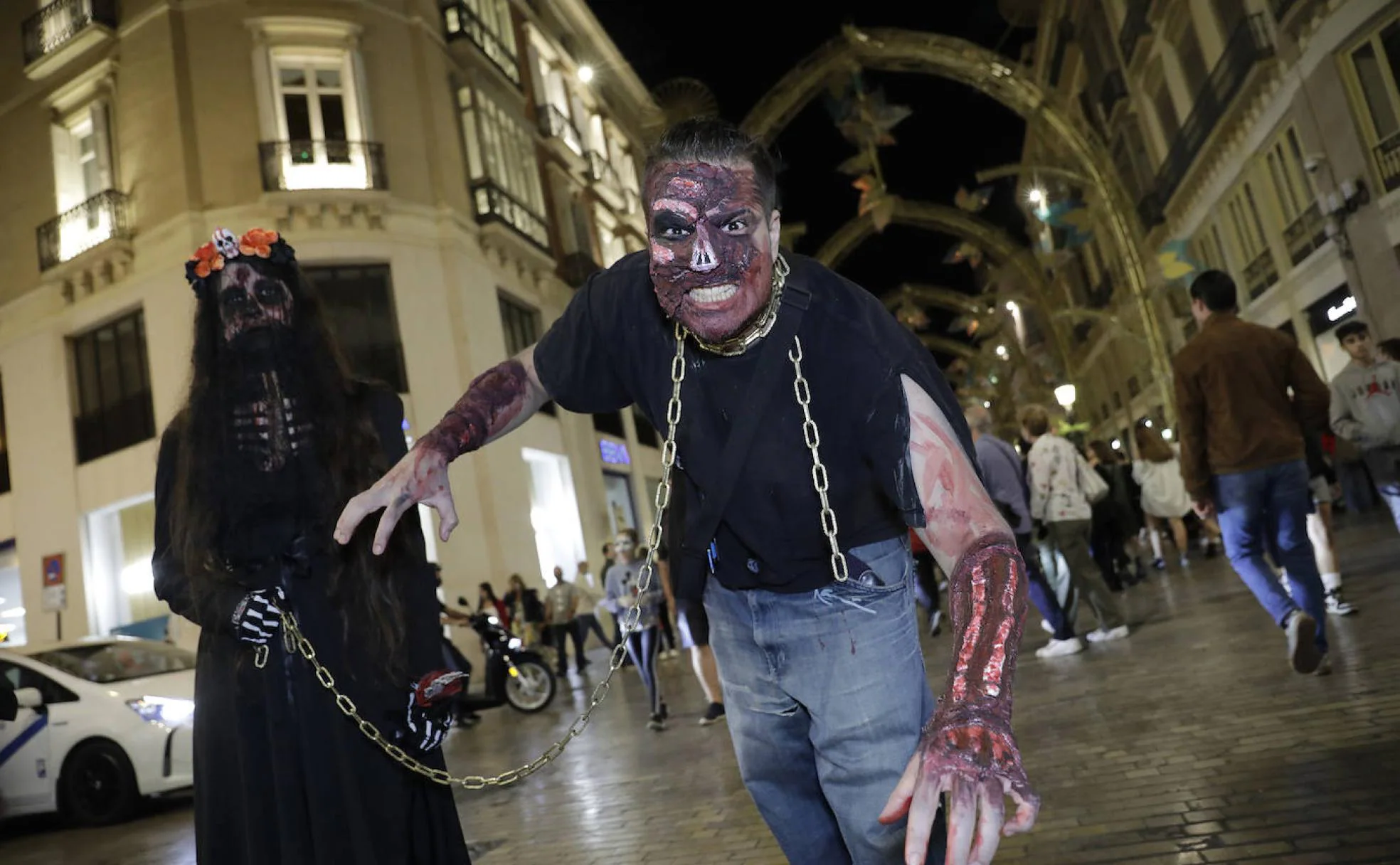Tentáculo Prisionero de guerra Odia Halloween vuelve a la calle en Málaga | Diario Sur