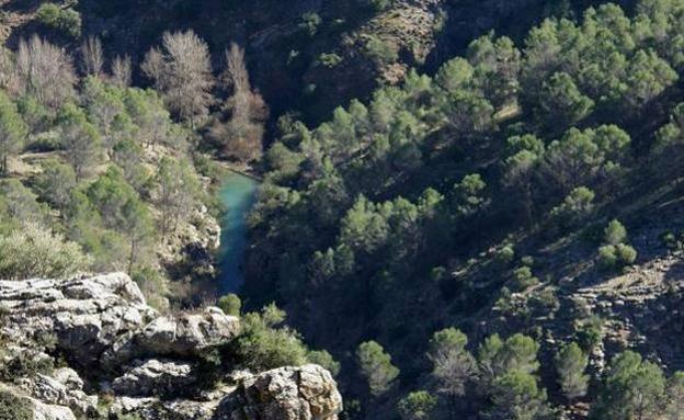 Trasladan al hospital hombre herido tras sufrir una caída cuando escalaba en El Chorro