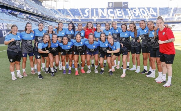 Las puertas de La Rosaleda se abren para el Málaga femenino