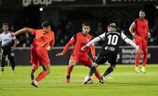 La derrota del Málaga en Cartagena, en imágenes