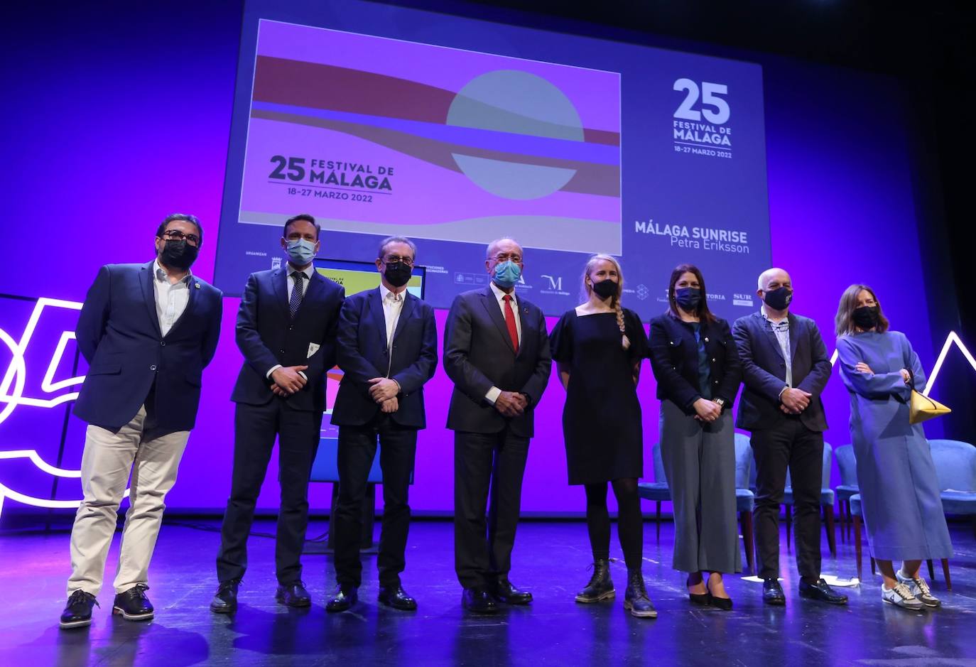 Presentación del cartel del 25 Festival de Málaga