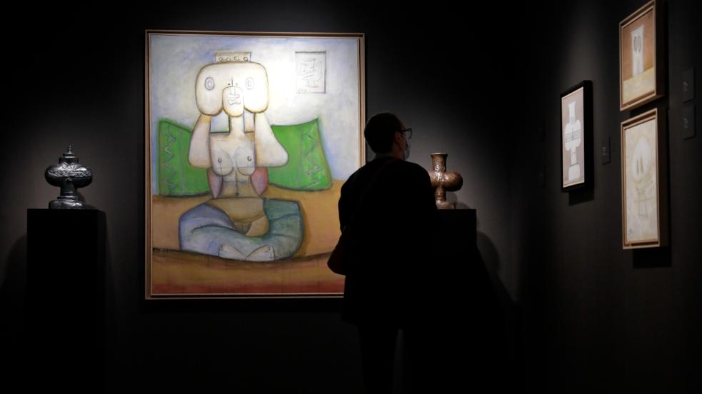 Las salas temporales de la Casa Natal de Picasso acoge 'Vilató. 100 obras para un centenario'