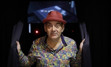 Corbacho, durante los ensayos de la gala inaugural de Fancine./Migue Fernández