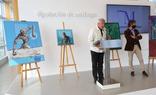 Andrés Mérida y Víctor González presentaron ayer las obras./SUR
