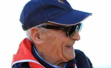 El padre José Pablo Tejera, en una de sus últimas subidas al monte San Antón./SUR