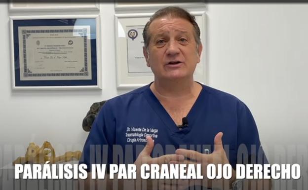 El doctor Vicente de la Varga habla sobre la lesión ocular de Marc Márquez