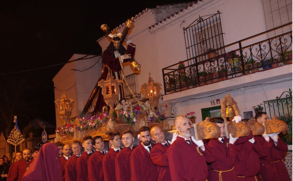 Una curiosa noticia sobre el Nazareno y la Dolorosa de Churriana