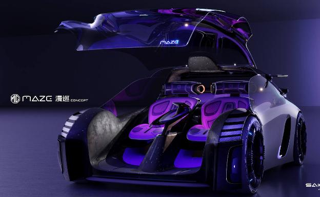 Maze, el llamativo vehículo del Estudio de Diseño Avanzado de MG en Londres