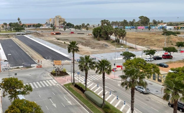 Carreteras da vía libre a la prolongación de la avenida de Imperio Argentina en Málaga tras seis meses de parón de las obras