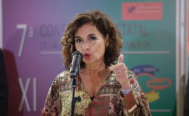 María Jesús Montero sobre los presupuestos: «Al Gobierno andaluz se le ha caído la careta»