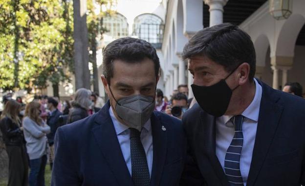 Marín insiste en agotar legislatura en Andalucía: «No nos temblarán las piernas por presiones de Génova o Ferraz»