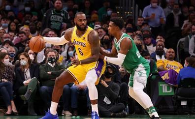 El regreso de LeBron no impide que los Celtics aplasten a los Lakers