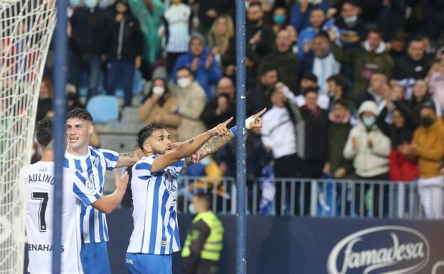 Enorme triunfo del Málaga en casa ante Las Palmas (2-1)