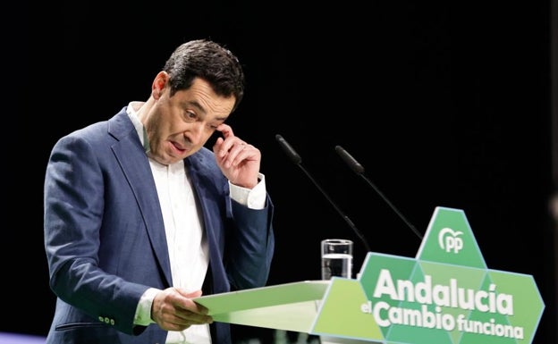 Las lágrimas de Juanma Moreno