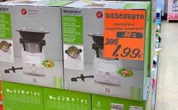 La Guardia Civil alerta del timo del robot de cocina de Lidl a dos euros