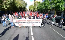 Disturbios en la manifestación del metal en Cádiz en un conflicto que se enquista