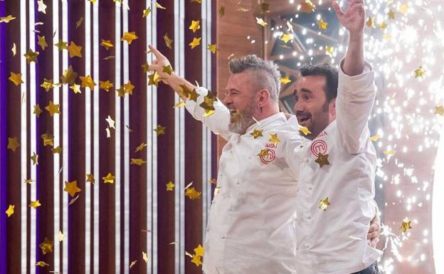 Juanma Castaño y Miki Nadal, ganadores de MasterChef Celebrity 2021