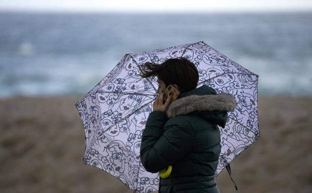 Más viento y frío este jueves en Málaga