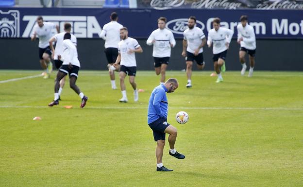 Pocas expectativas en el Málaga con recuperar alguno de los lesionados para el partido contra el Eibar