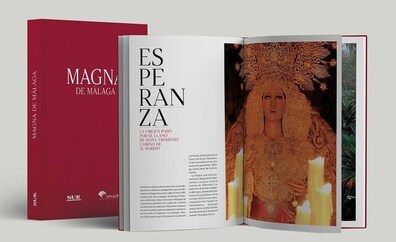 SUR edita un libro con las mejores crónicas e imágenes de la procesión magna por el centenario de la Agrupación de Cofradías de Málaga