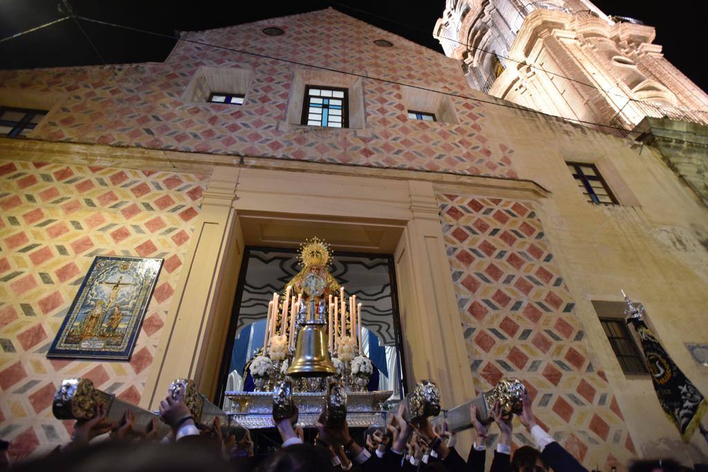 Procesión de la Virgen de la Paloma por los 50 años de su bendición