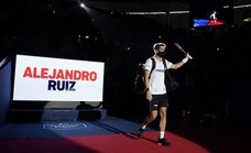 Álex Ruiz, sin opciones ante los mejores del mundo en el Masters Finals de Madrid