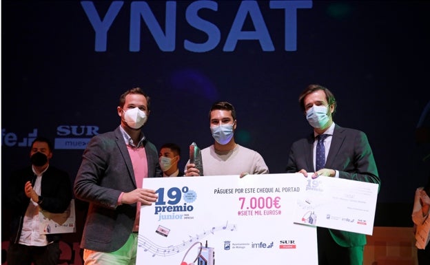 Ynsat, la empresa malagueña que mira al espacio, ganadora del premio Junior