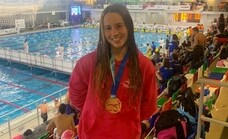 Carlota Torrontegui, campeona de España de natación y estreno en el Europeo