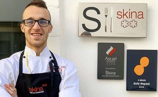 Mario Cachinero, 25 años, dos estrellas y Premio Michelin para Jóvenes Chefs