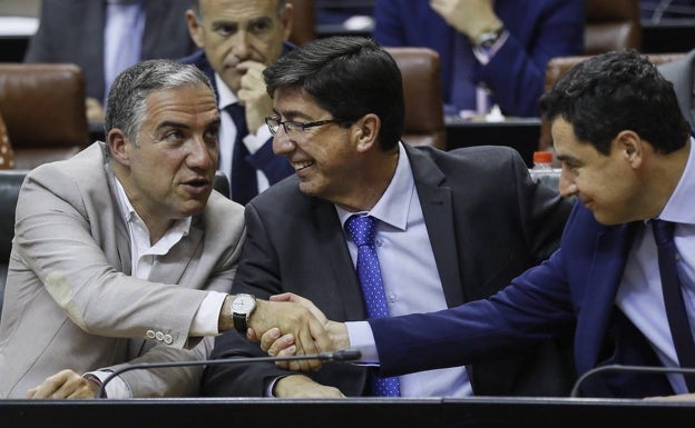 Andalucía, último bastión de los pactos de gobierno entre el PP y Ciudadanos