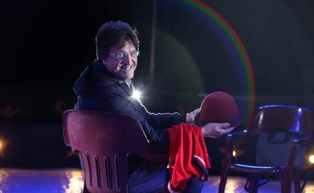 Rody Aragón: «Seguiré siendo payaso hasta el día en que no pueda atarme las botas»