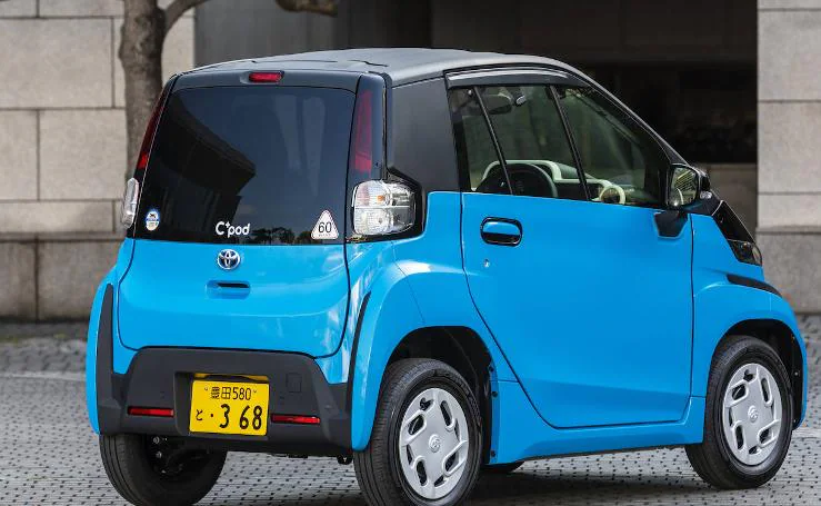Toyota lanza en Japón el ultracompacto C+pod 100% eléctrico