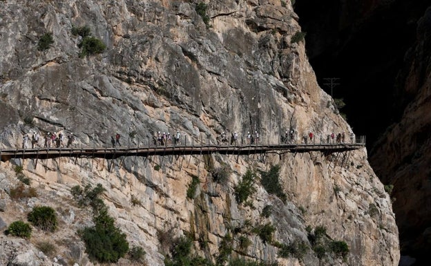La página web del Caminito del Rey, galardonada en los premios SICTED 2022
