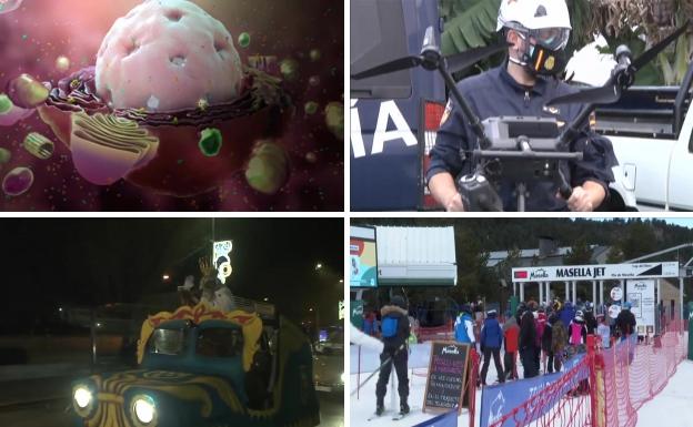 Las medidas anticovid en las cabalgatas de Reyes y el regreso de los desalojados de La Palma, entre los vídeos del día