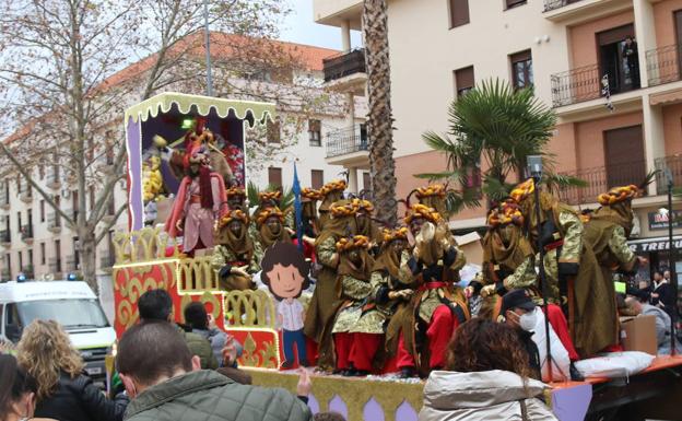 Los Reyes Magos recorren el centro de Ronda