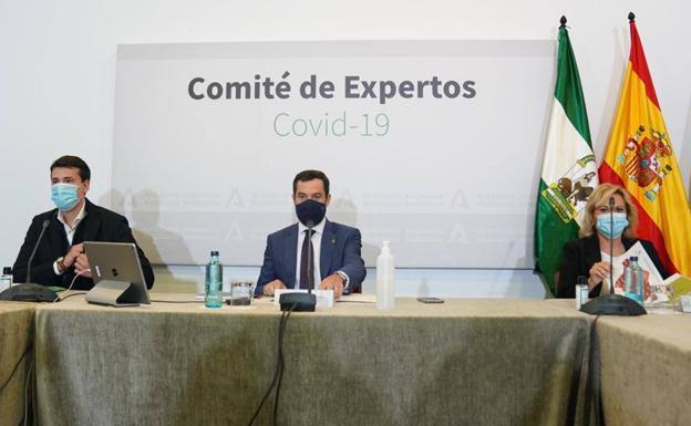 Andalucía reunirá al comité de expertos para abordar la evolución de contagios y hospitalizados tras las fiestas