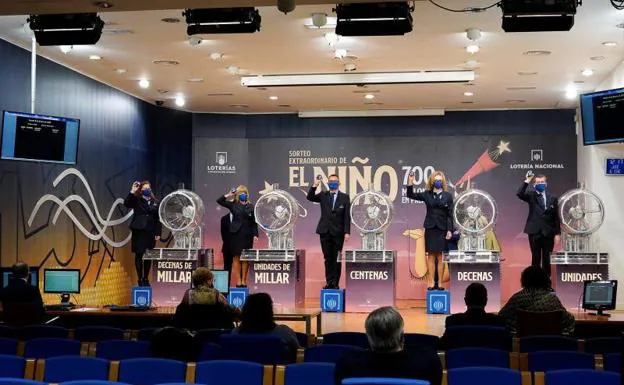 El gordo de La lotería de 'El Niño' se queda en Logroño con el número 41.665