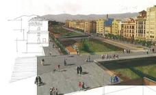 El proyecto de los 'puentes-plaza' del Guadalmedina aguas abajo de La Goleta encara el trámite ambiental