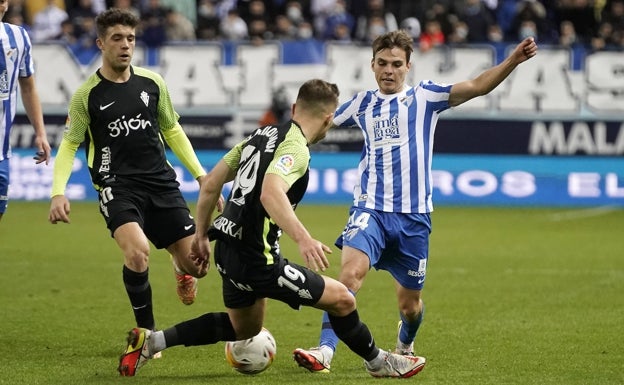 El Málaga se queda a seis puntos de la zona de los 'play-off' de ascenso