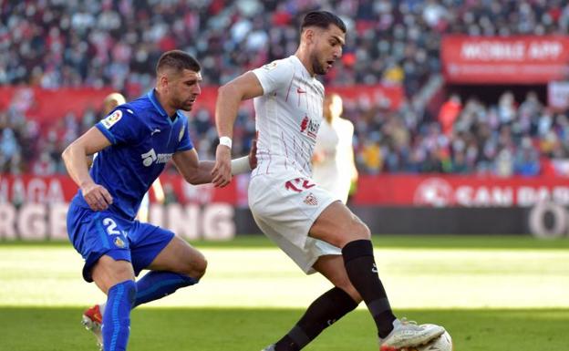 Con gol de Rafa Mir, el Sevilla no falla ante el Getafe