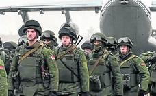 Putin se reúne con el resto de líderes que tienen tropas en Kazajistán
