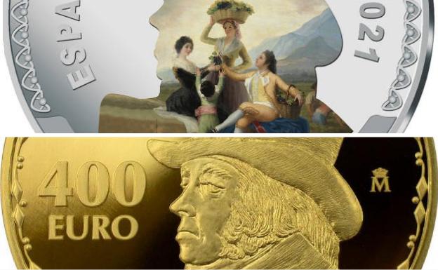 Así son las monedas de euro de homenaje a Goya que circulan ya por España