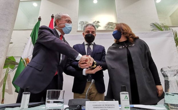 De la Torre elude hablar del «embovedado» que ha defendido para el tramo del Guadalmedina junto al Centro de Málaga