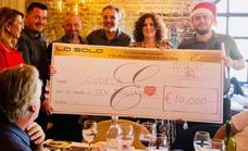 La Fundación Elena Gaite y La Sala donan 10.000 euros a la campaña de Cudeca para crear una Unidad de Cuidados Paliativos Pediátricos